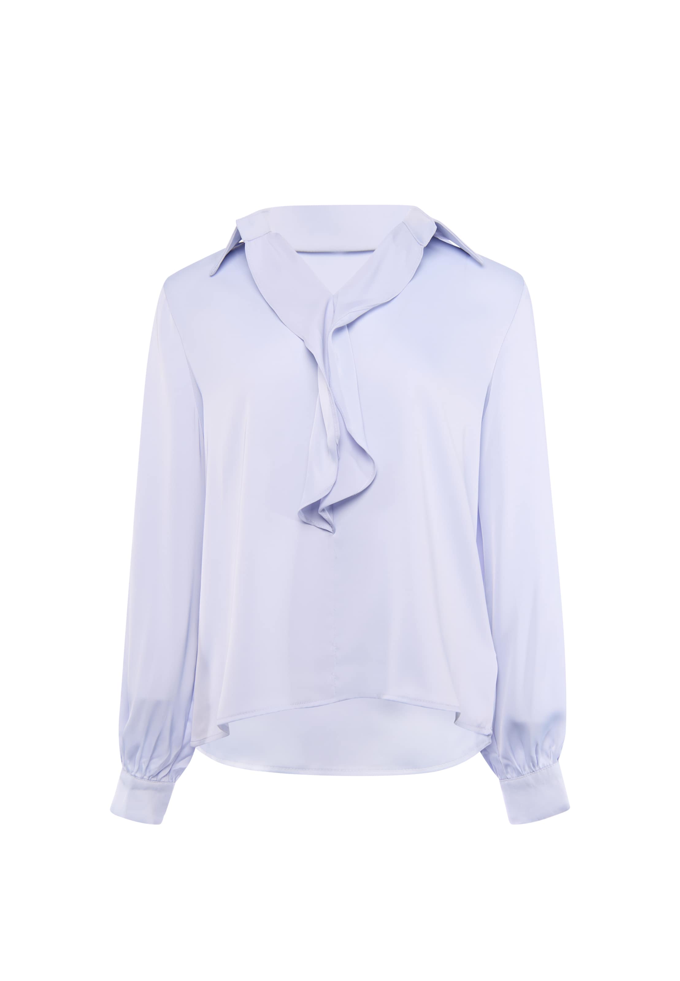 usha BLACK LABEL Blouse in Blauw: voorkant