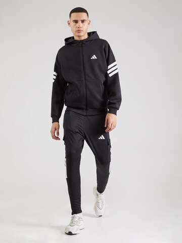ADIDAS SPORTSWEAR Slimfit Sportovní kalhoty 'Tiro' – černá