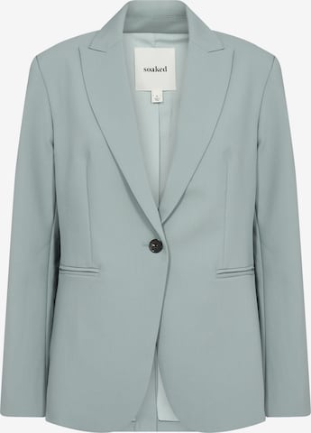 Blazer 'Corinne' SOAKED IN LUXURY en bleu : devant