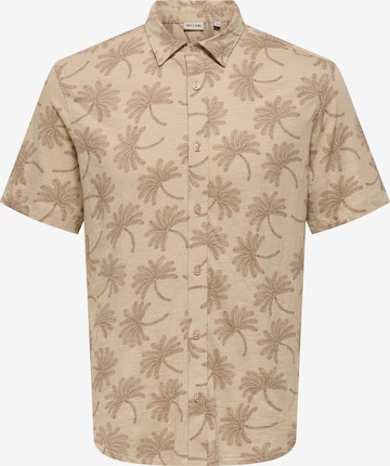 Cămașă 'ONSMALDINI' de la Only & Sons pe bej: față