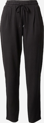 QS Slimfit Kalhoty – černá: přední strana