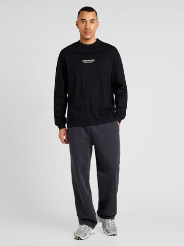 TOPMAN Loosefit Nadrág - fekete