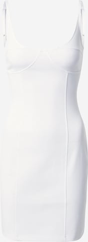 Rochie de la Calvin Klein Jeans pe alb: față