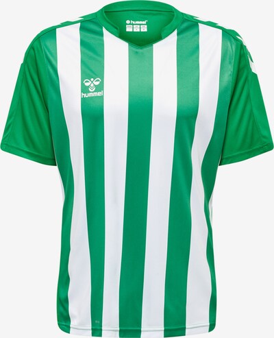 Hummel Maillot en vert gazon / blanc, Vue avec produit