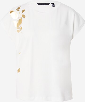 VERO MODA - Camiseta 'FITA AVA' en blanco: frente