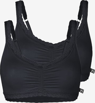 like it! Bodice 'Olivia' in Black: front