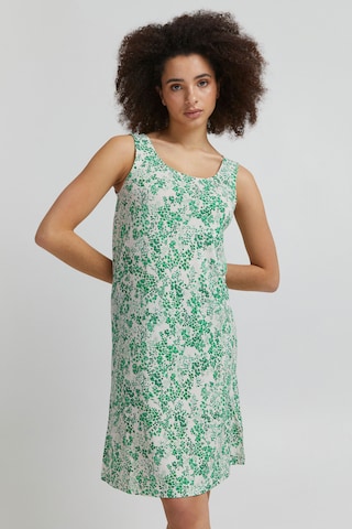 ICHI Summer Dress 'LISA' in Green: front
