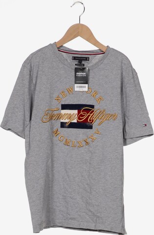 TOMMY HILFIGER T-Shirt L in Grau: predná strana