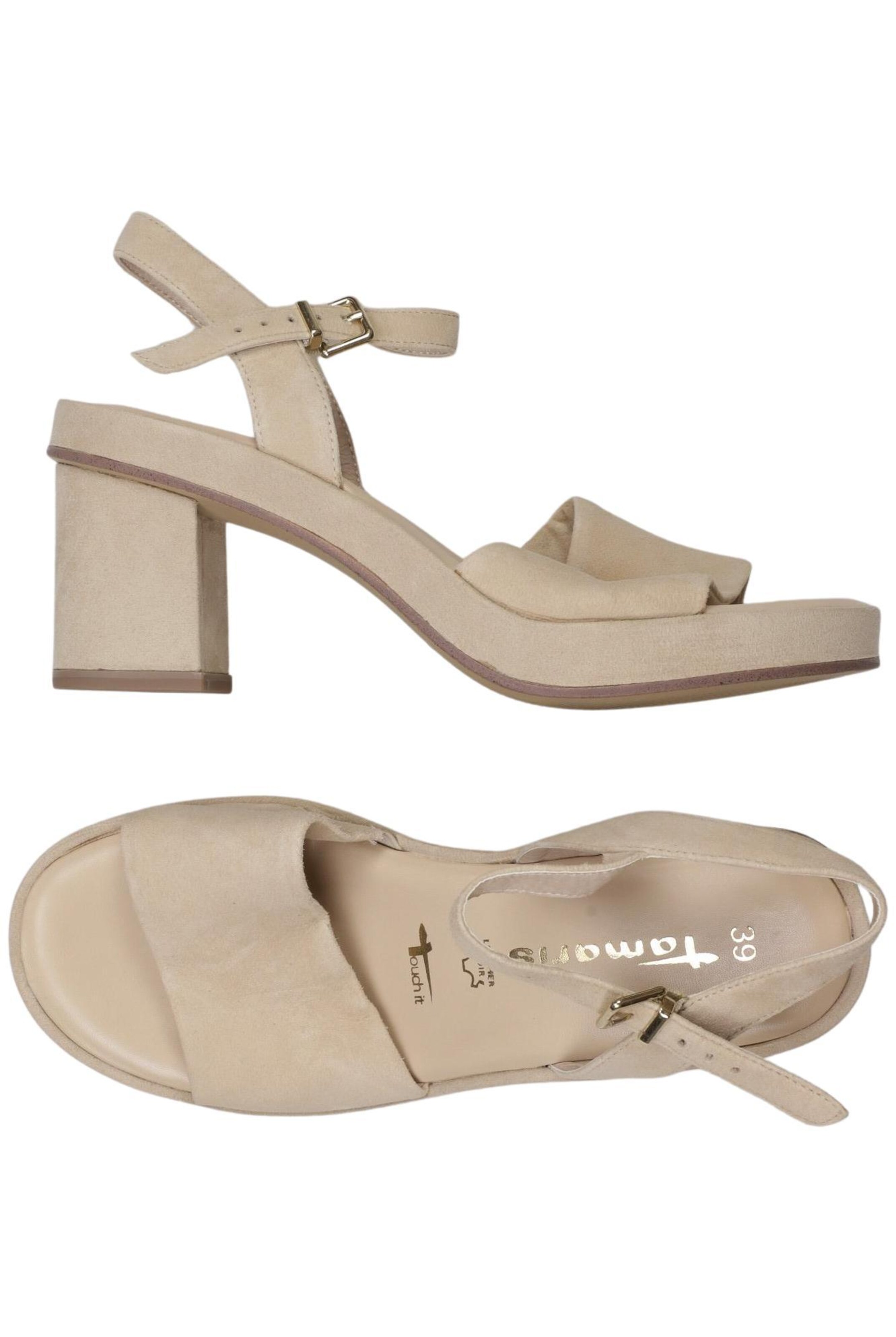 Tamaris Sandals & High-Heeled Sandals in 39 in Beige: front