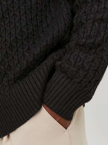 JACK & JONES Pullover 'COSY' in Schwarz