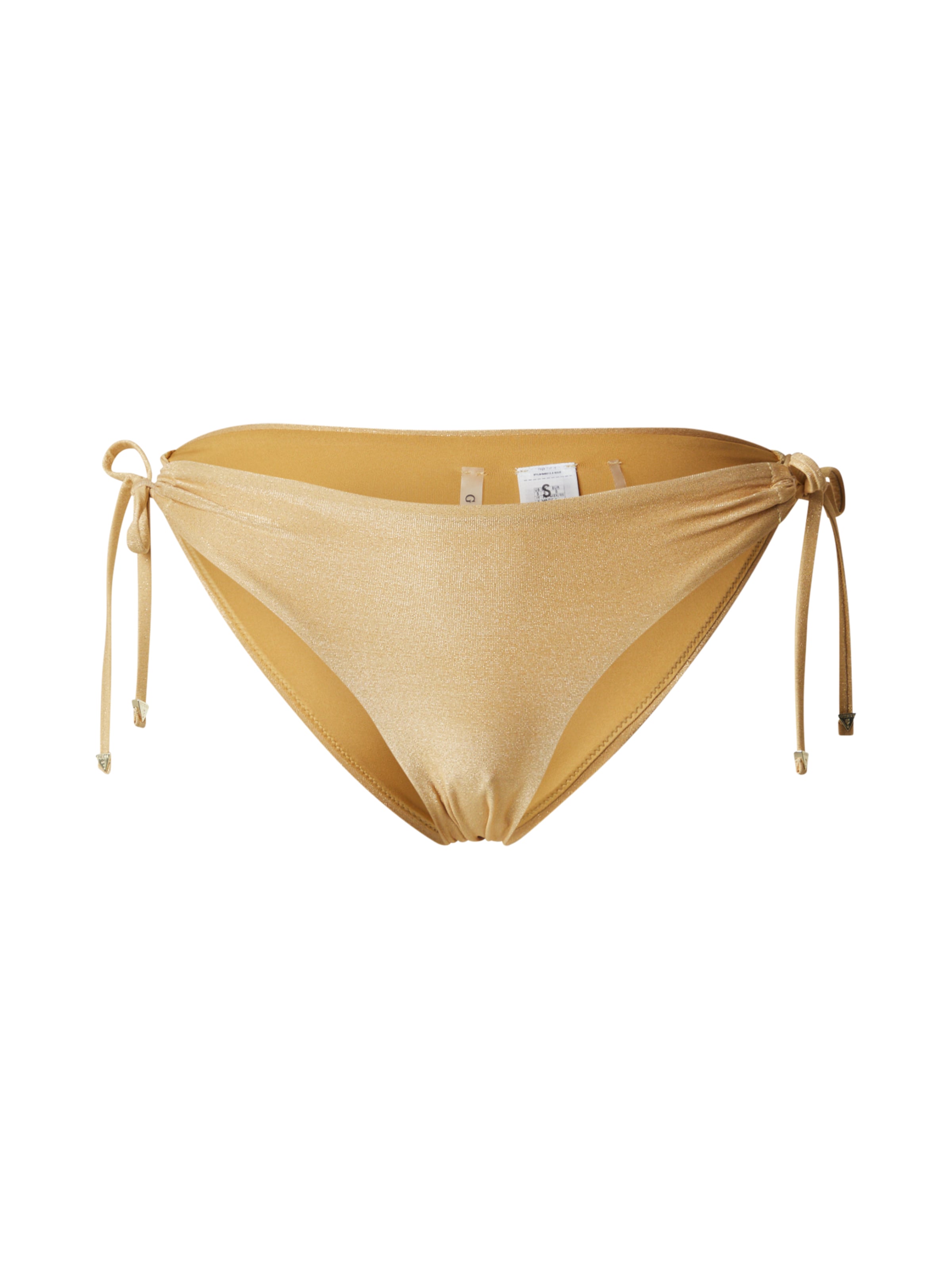 GUESS Spodní díl plavek – zlatá: přední strana