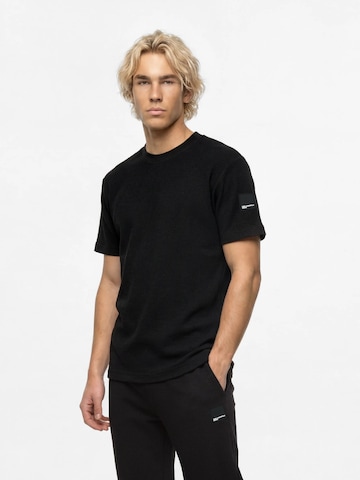 KARL LAGERFELD JEANS Póló - fekete: elől