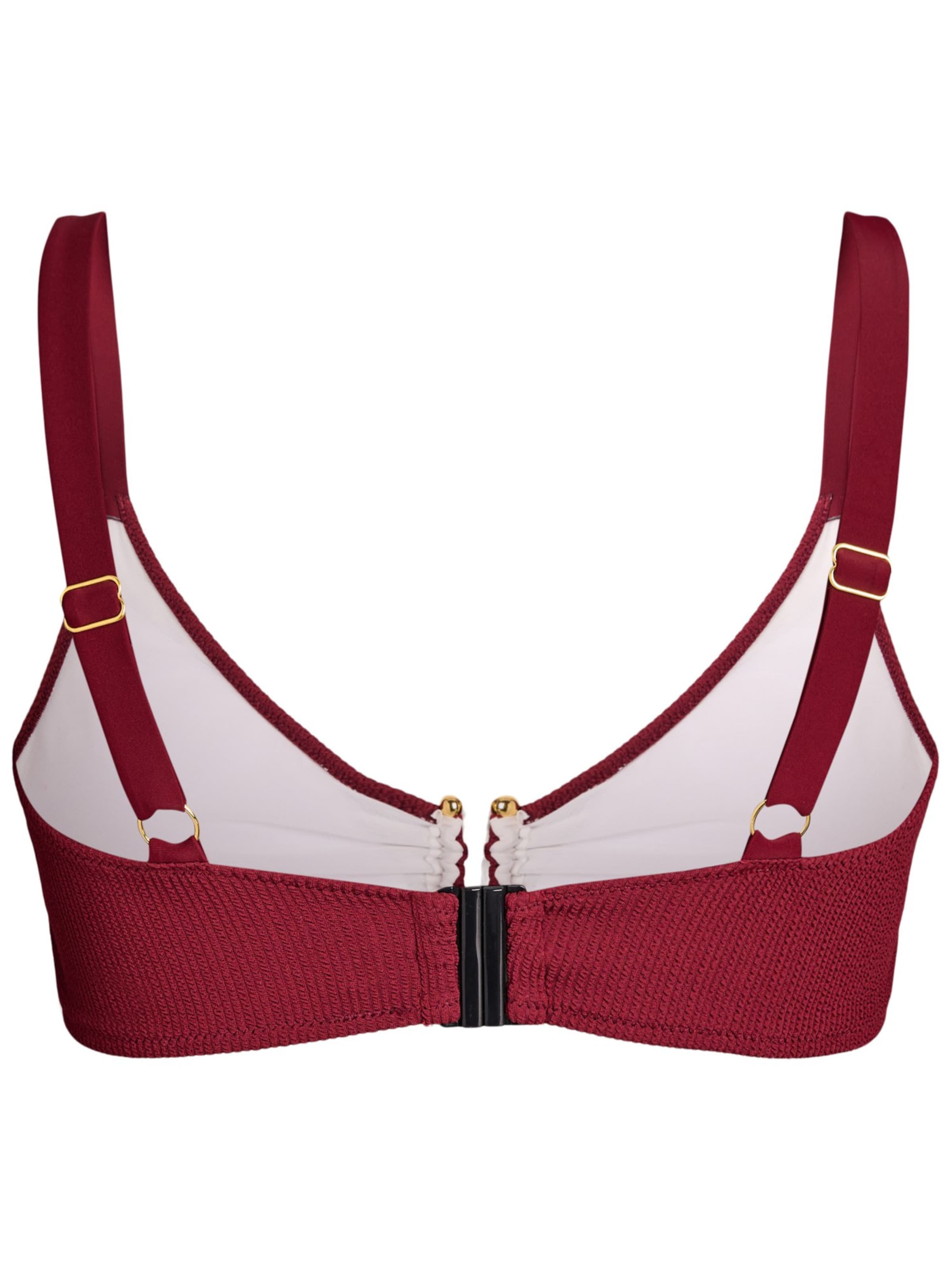 Swim by Zizzi - Top de bikini 'Slino' en rojo