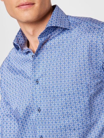 Regular fit Camicia 'MODERN FIT' di ETERNA in blu