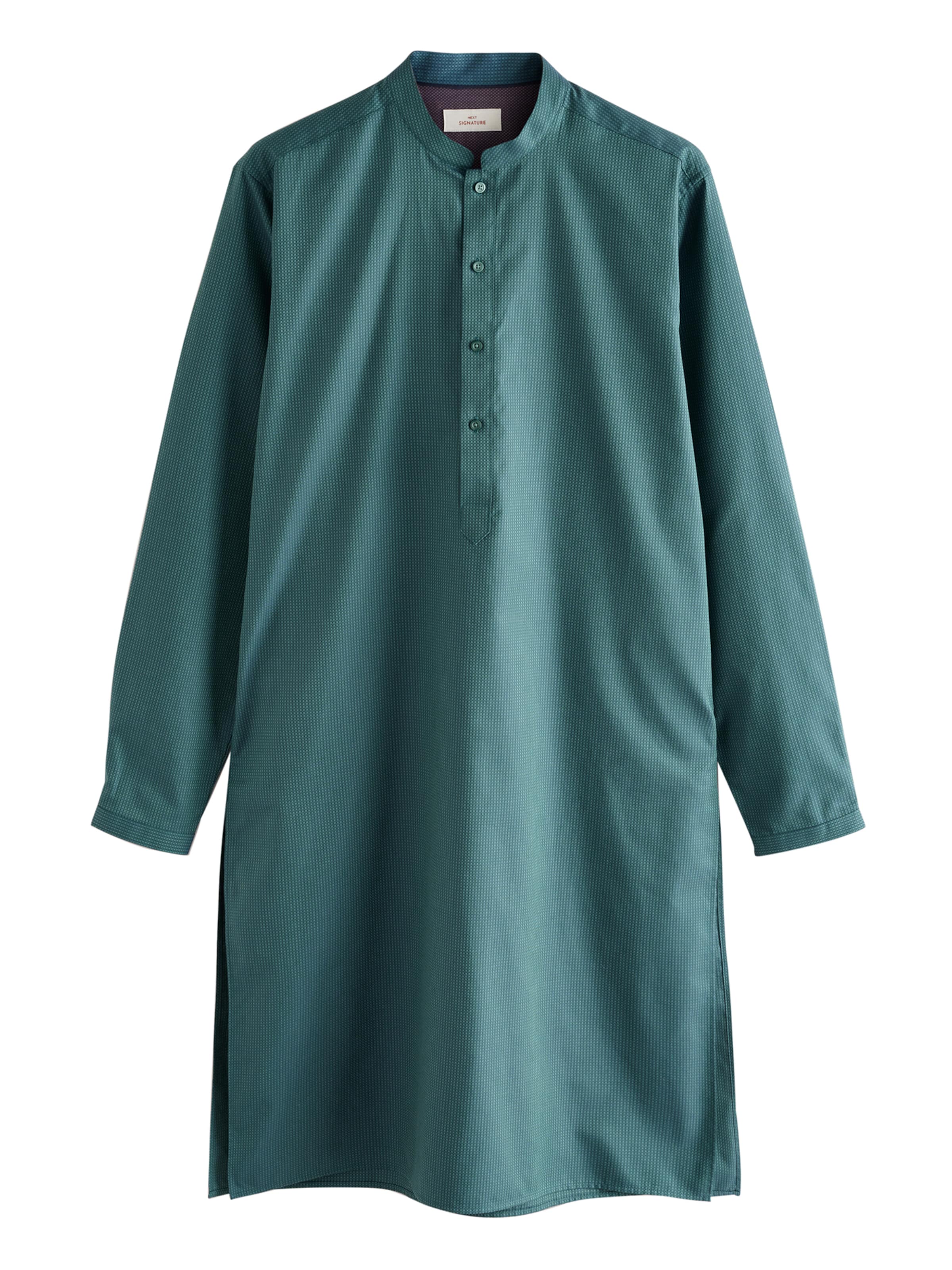 Next Regularny krój Koszula w kolorze zielony: przód