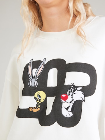 Sweat-shirt 'LINKI' Munthe en blanc