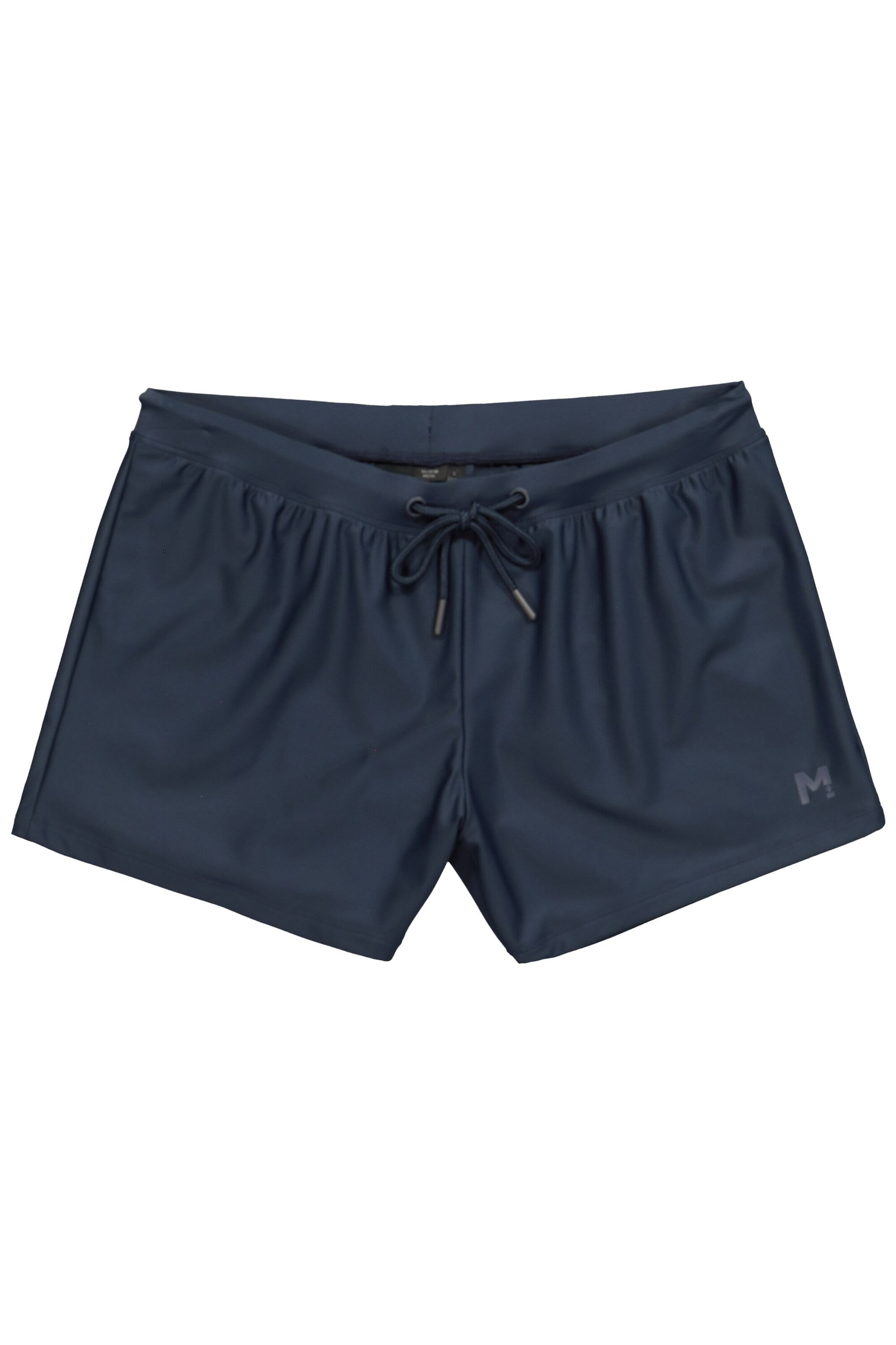 Men Plus Badeshorts in Blau: Vorderseite