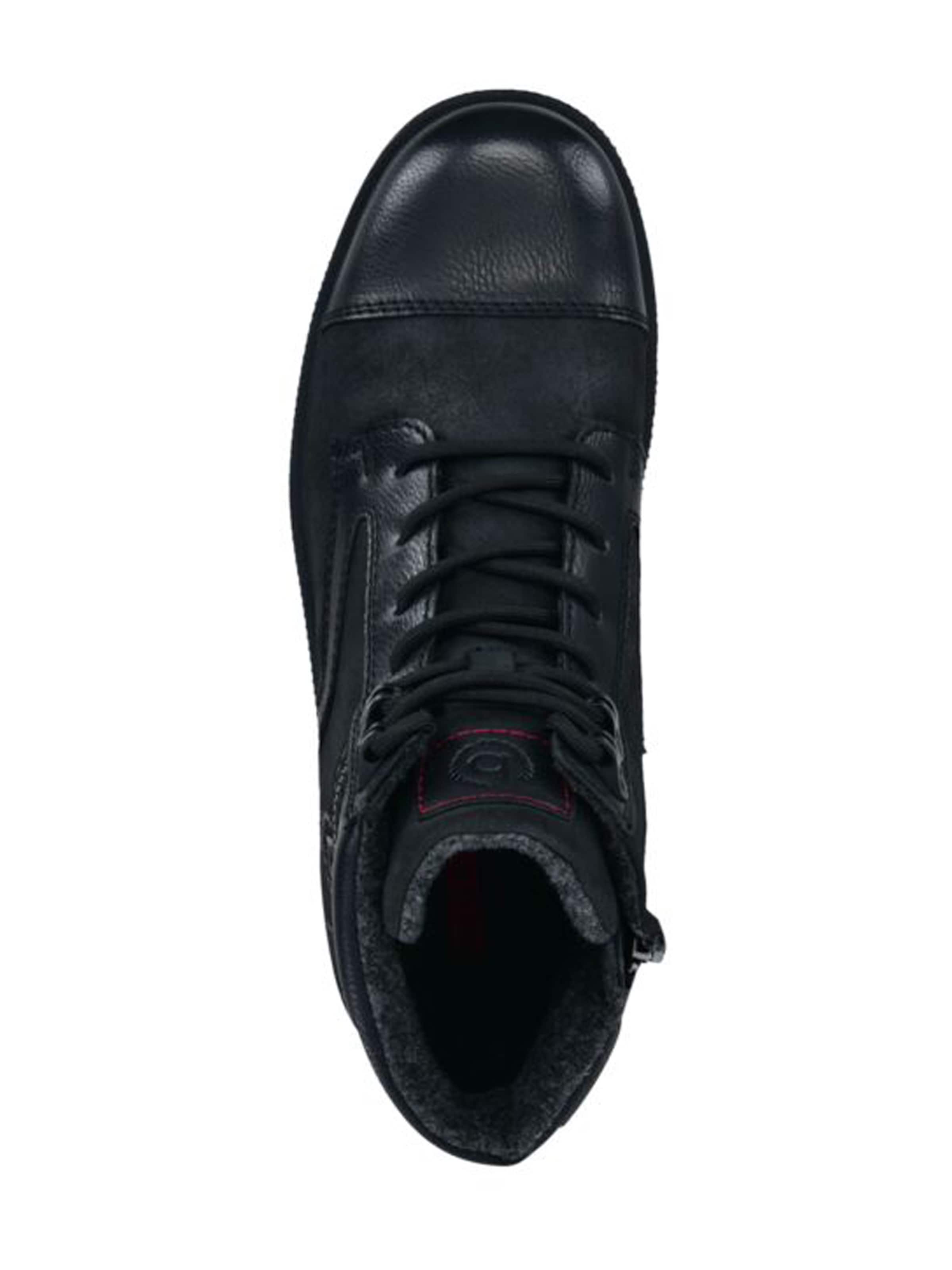 Bottines à lacets bugatti en noir