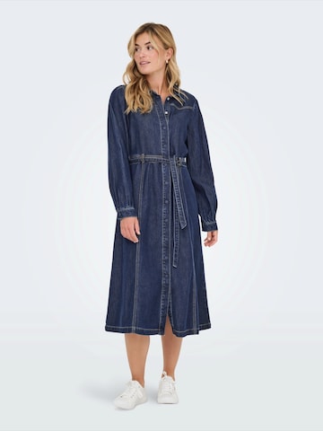 ONLY - Vestido camisero 'ONLJULIE' en azul