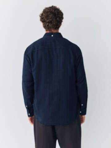 Next Rovný strih Košeľa - Modrá