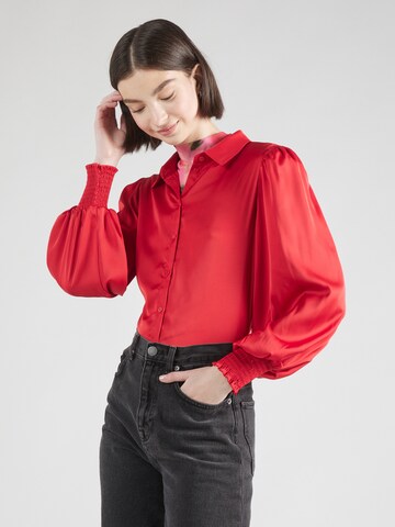 VILA Блуза 'KENZIE' в червено: отпред
