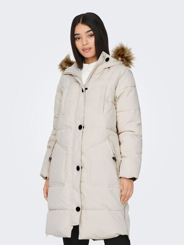 JDY Wintermantel in Beige: voorkant