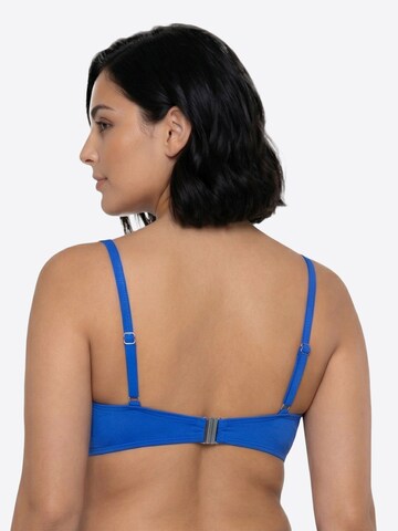 Vivisence T-shirt Bikini Top '3202' in Blue