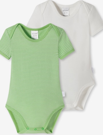 SCHIESSER Body ' Nature Love Organic Cotton ' in Grün: Vorderseite