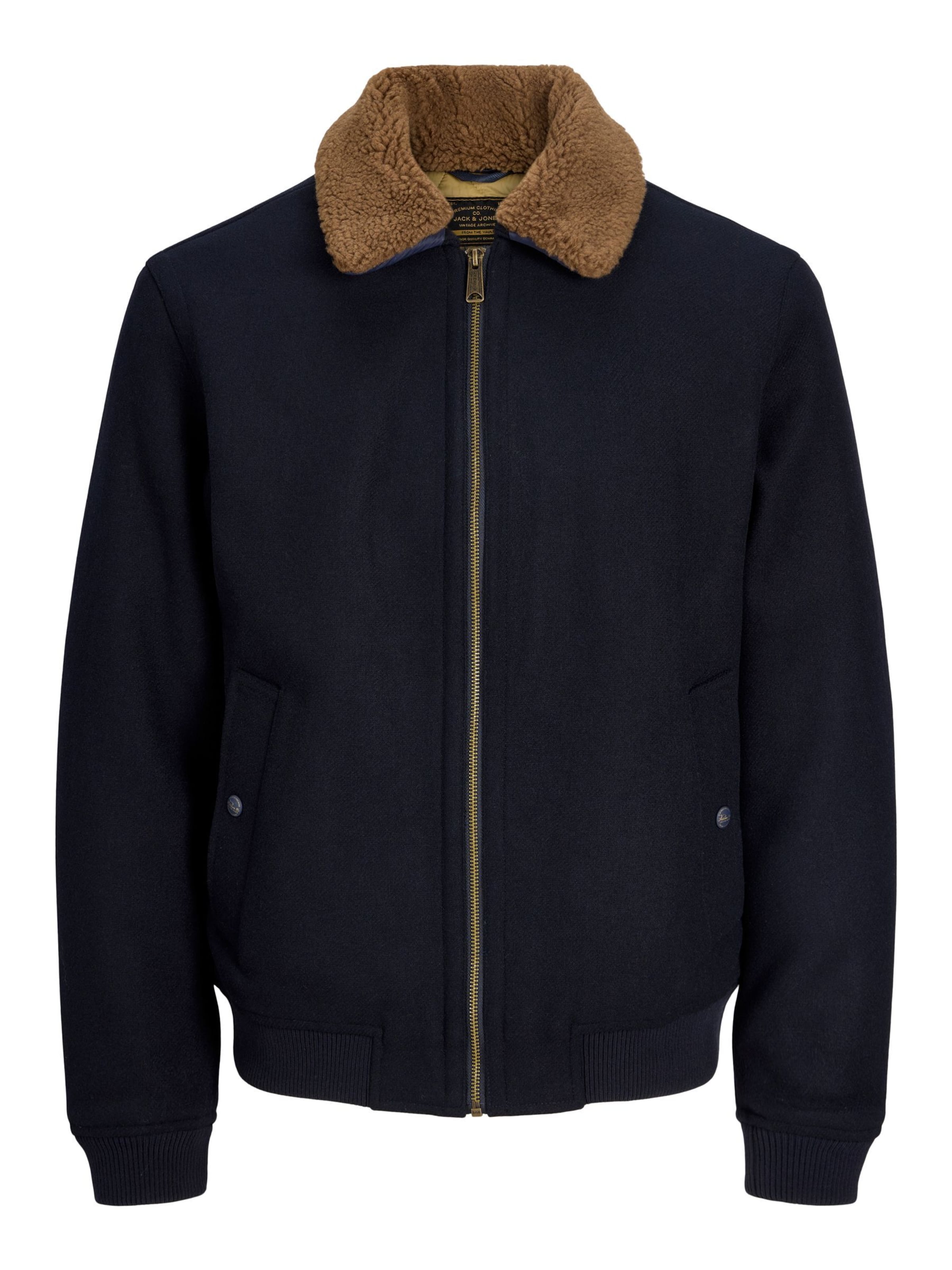 Jack & Jones Premium Between-Season Jacket 'JPRBLUMelvin' in Blue: front