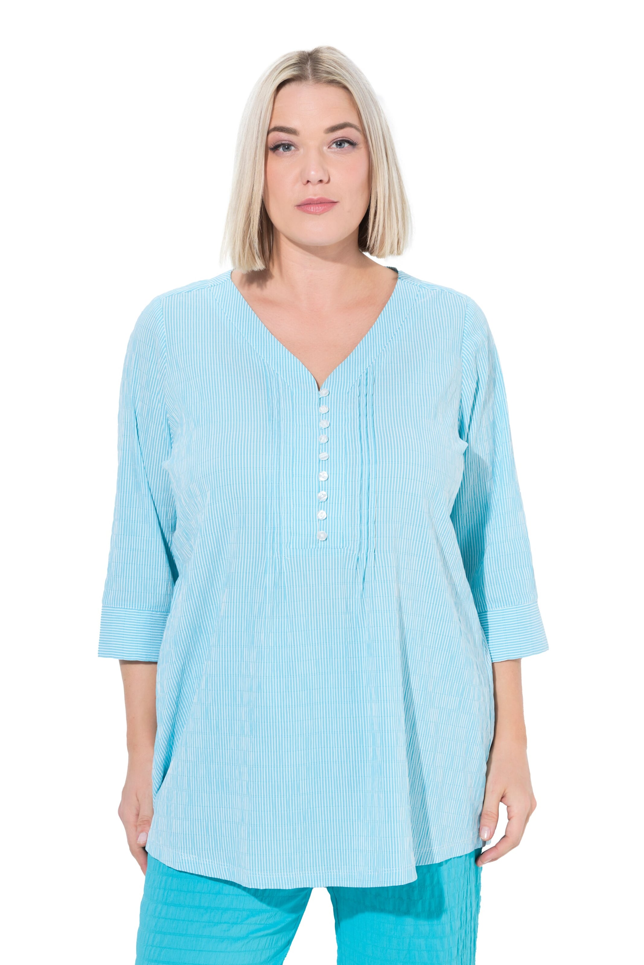 Ulla Popken Tunic in Blue: front