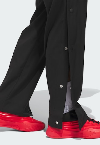 ADIDAS PERFORMANCE Loose fit Sports trousers 'Crazy Lite' in Black