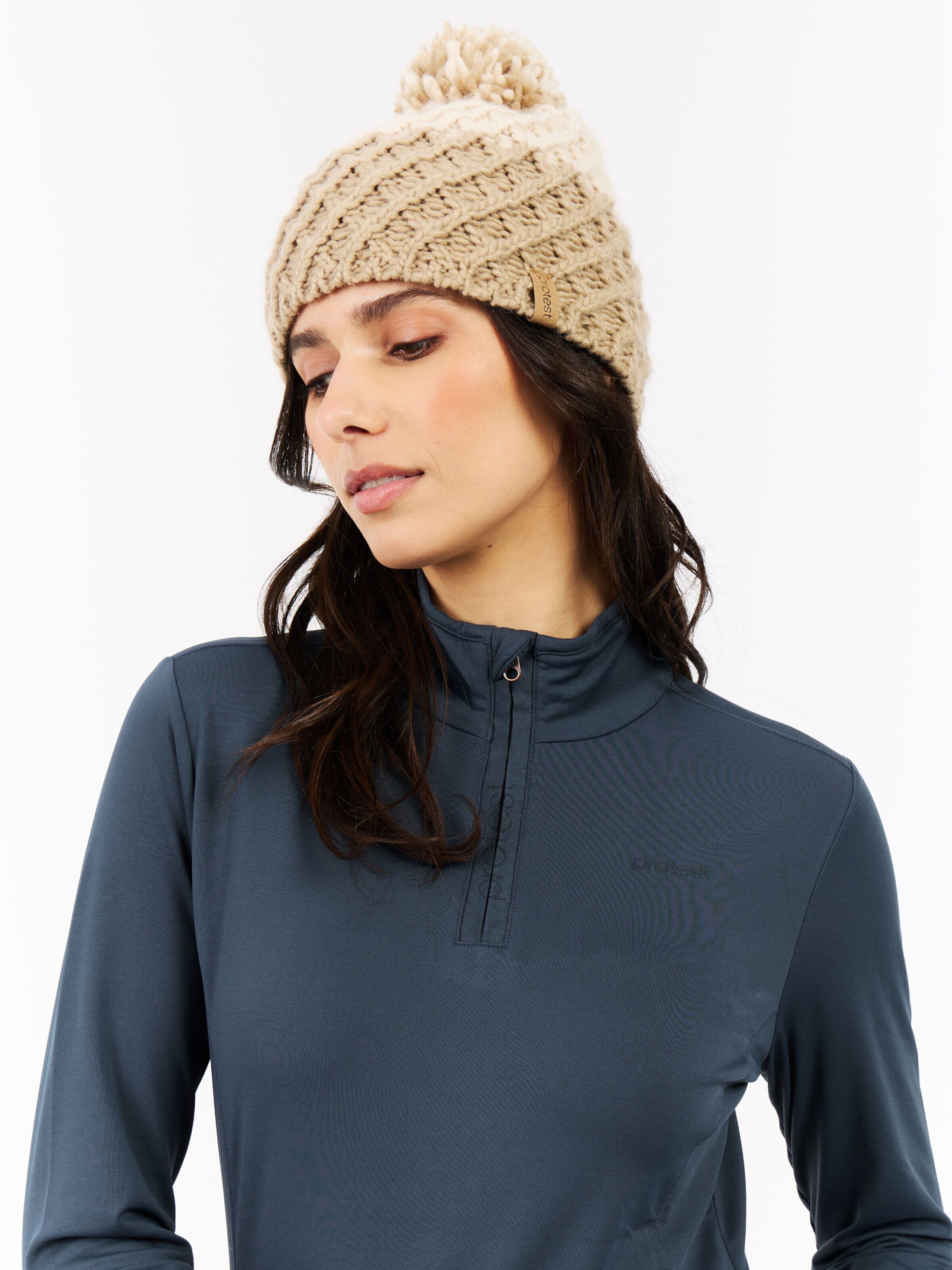PROTEST Sportief sweatshirt 'REFABRIZ' in Blauw