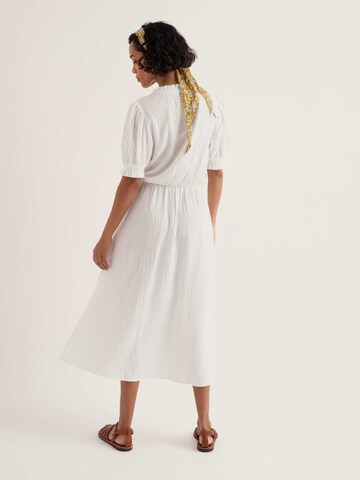 Seasalt Cornwall Kleid 'Shore Path' in Weiß