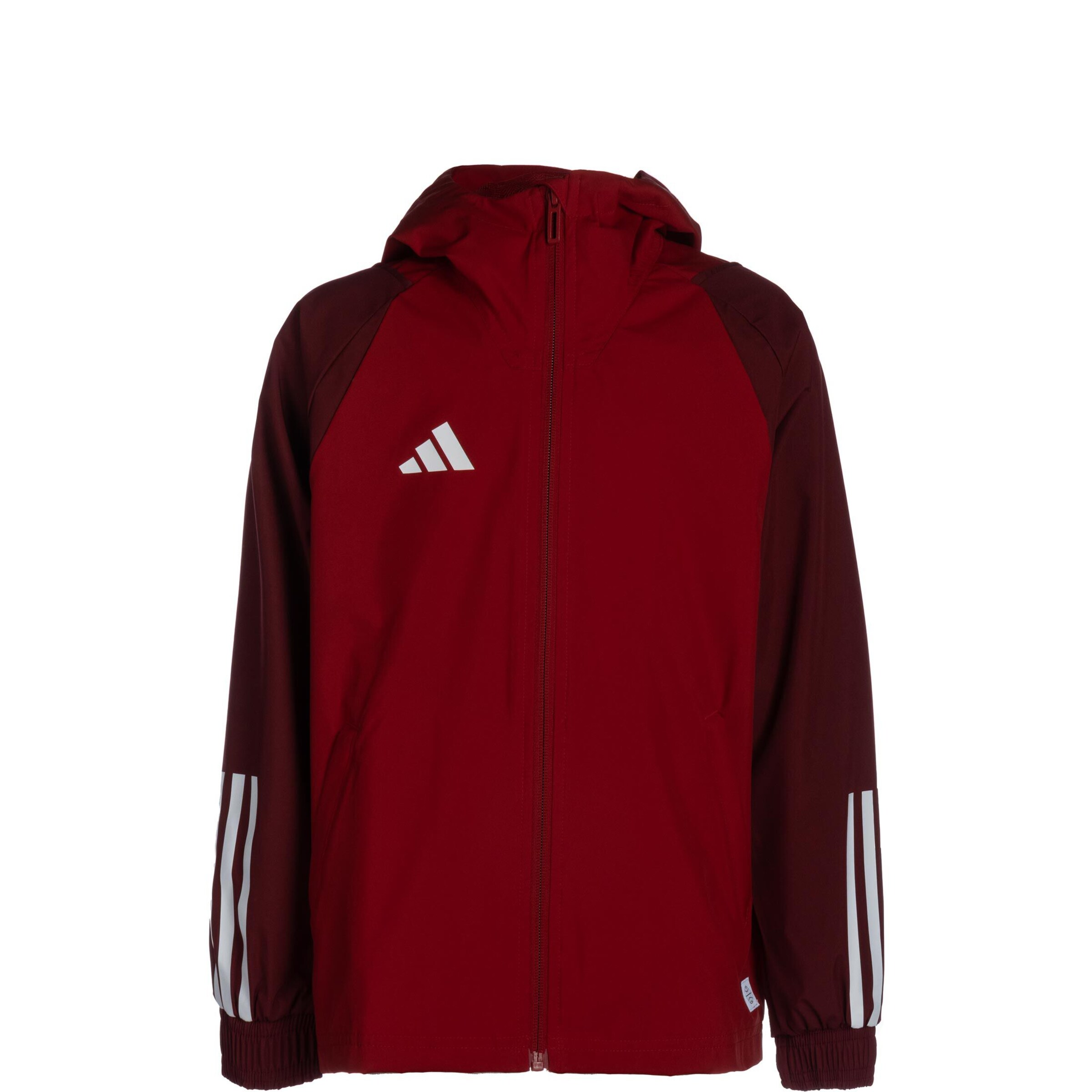 ADIDAS PERFORMANCE Athletic Jacket 'Tiro 23 Competition' in Red: front