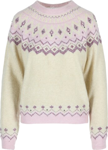 LolaLiza Sweater in Beige: front