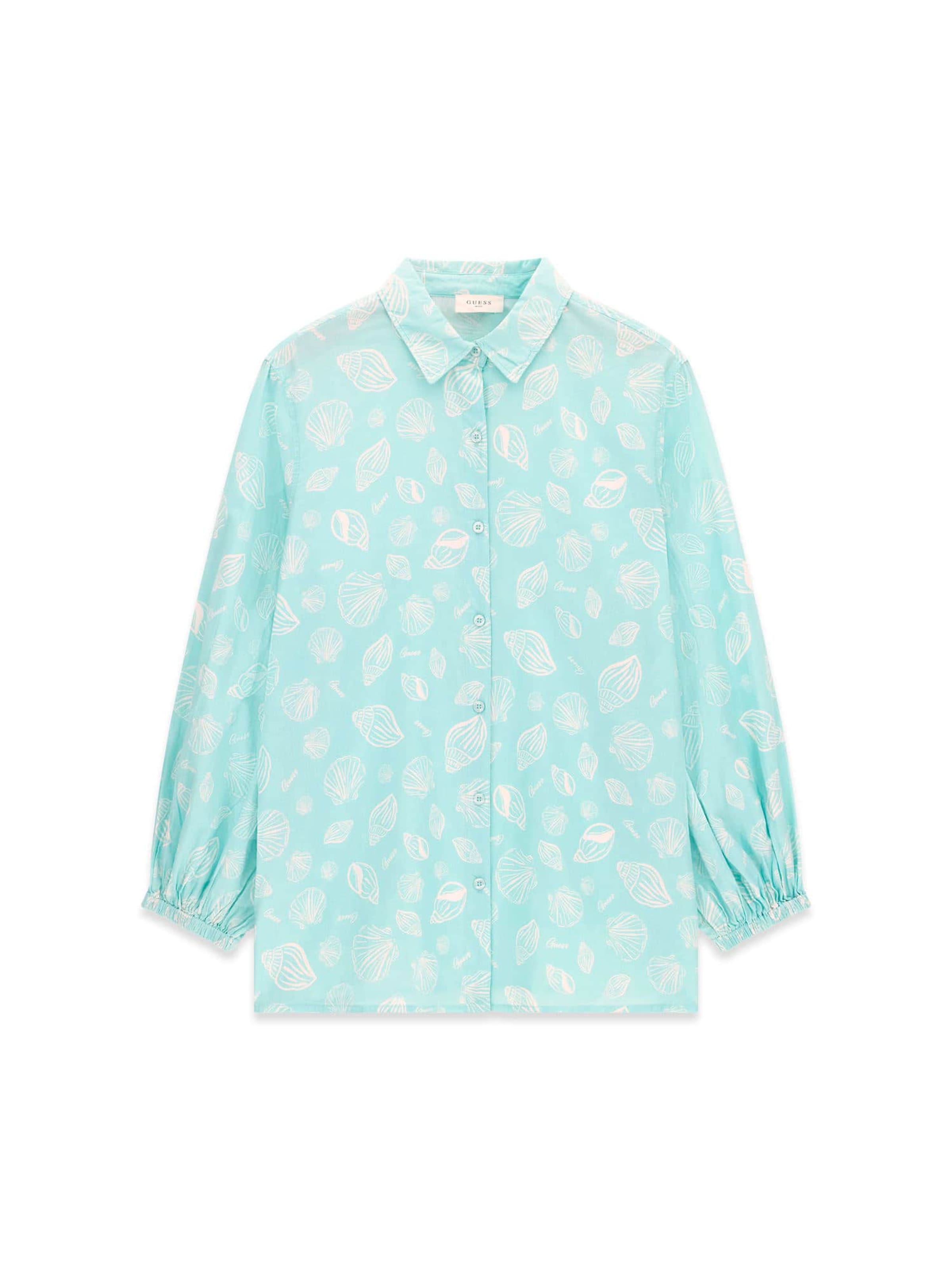 GUESS Bluse in Blau: Vorderseite