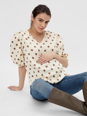 MAMALICIOUS Blouse 'Karina' in Geel