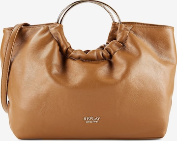REPLAY Shopper in Braun: Vorderseite