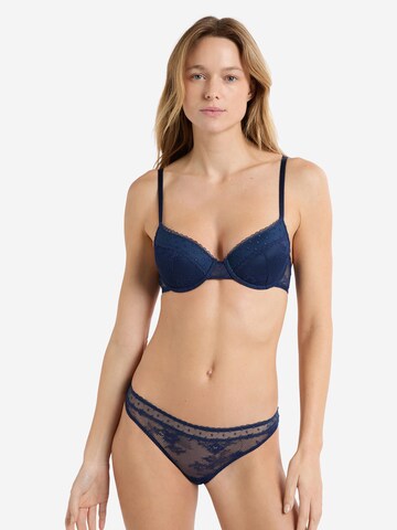 ETAM T-shirt Bra 'Plume' in Blue