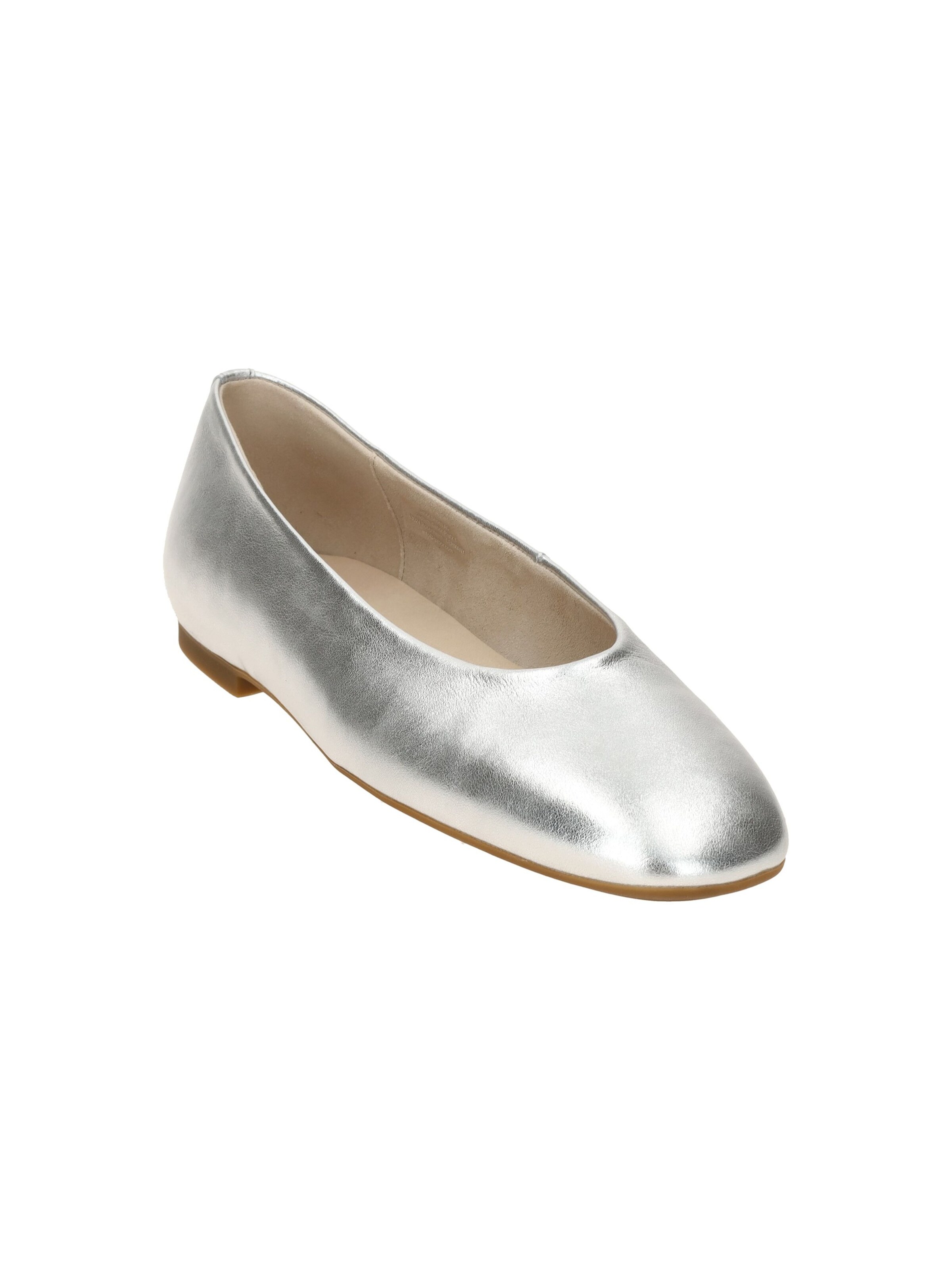 GABOR Ballet Flats in Silver