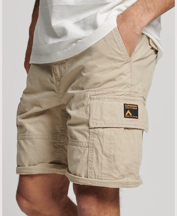 Superdry Regular Cargo Pants in Beige