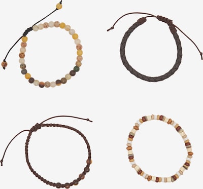 Pull&Bear Rannekoru värissä beige / ruskea / vaaleanruskea / tummanruskea, Tuotenäkymä