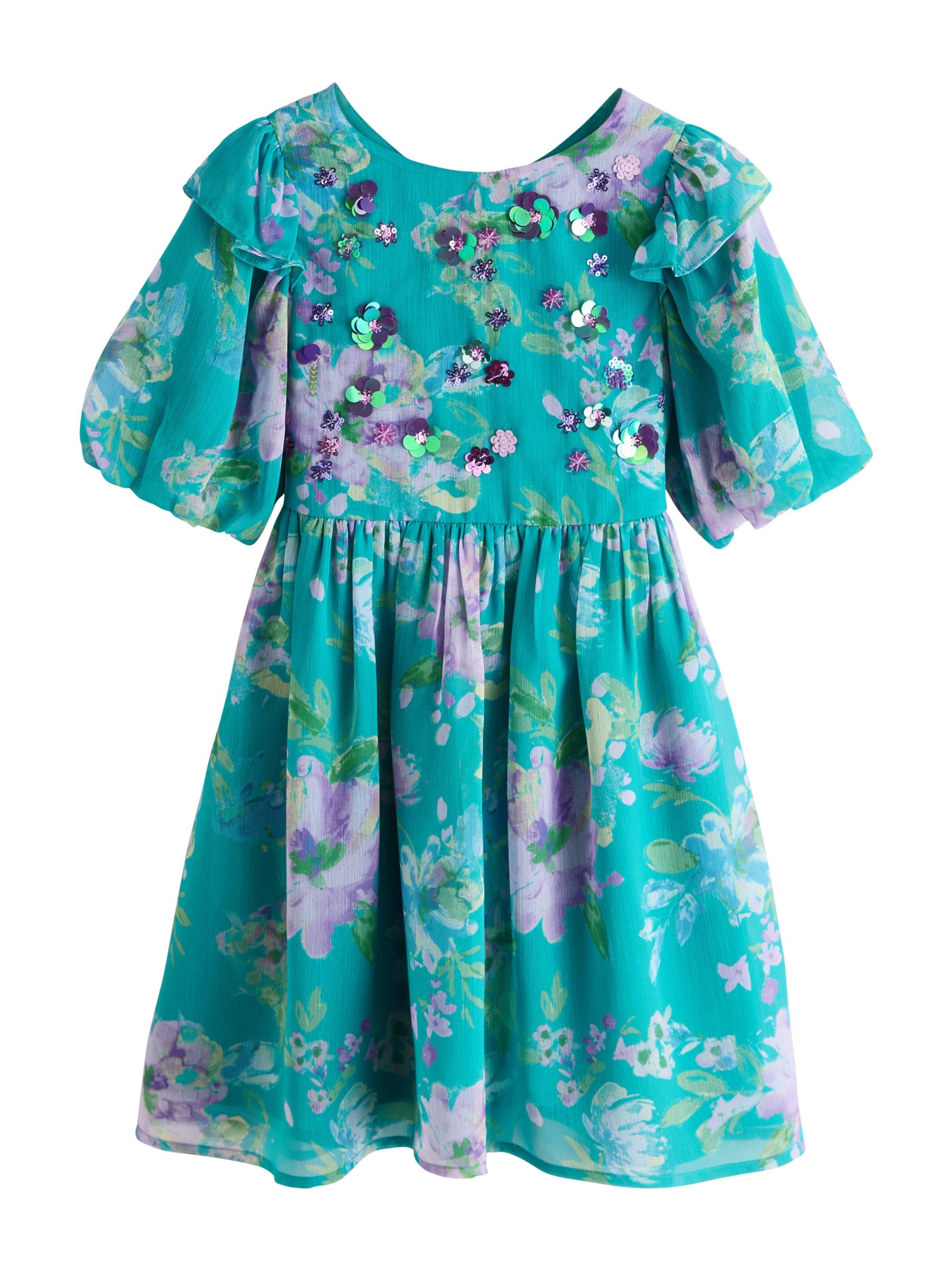 Next Jurk in Groen: voorkant