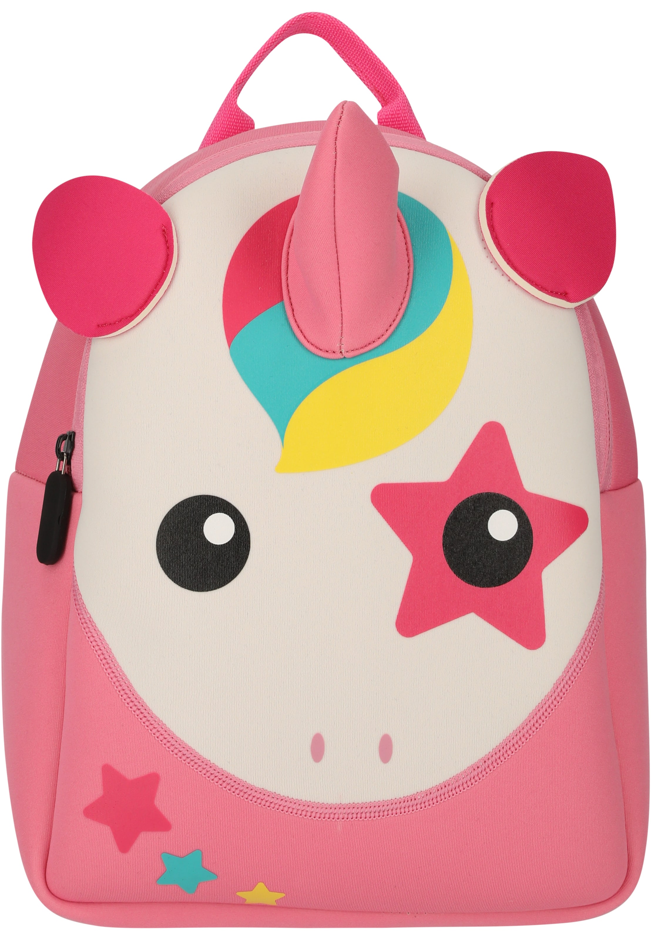 ZigZag Backpack 'Heaney' in Pink: front