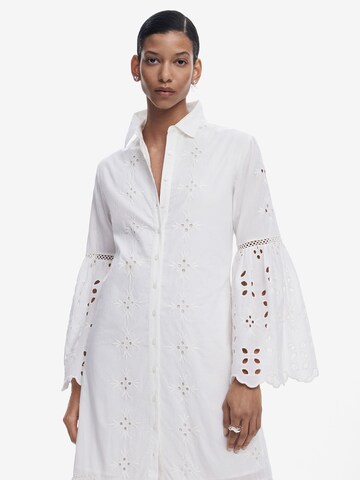 Desigual Shirt dress in White