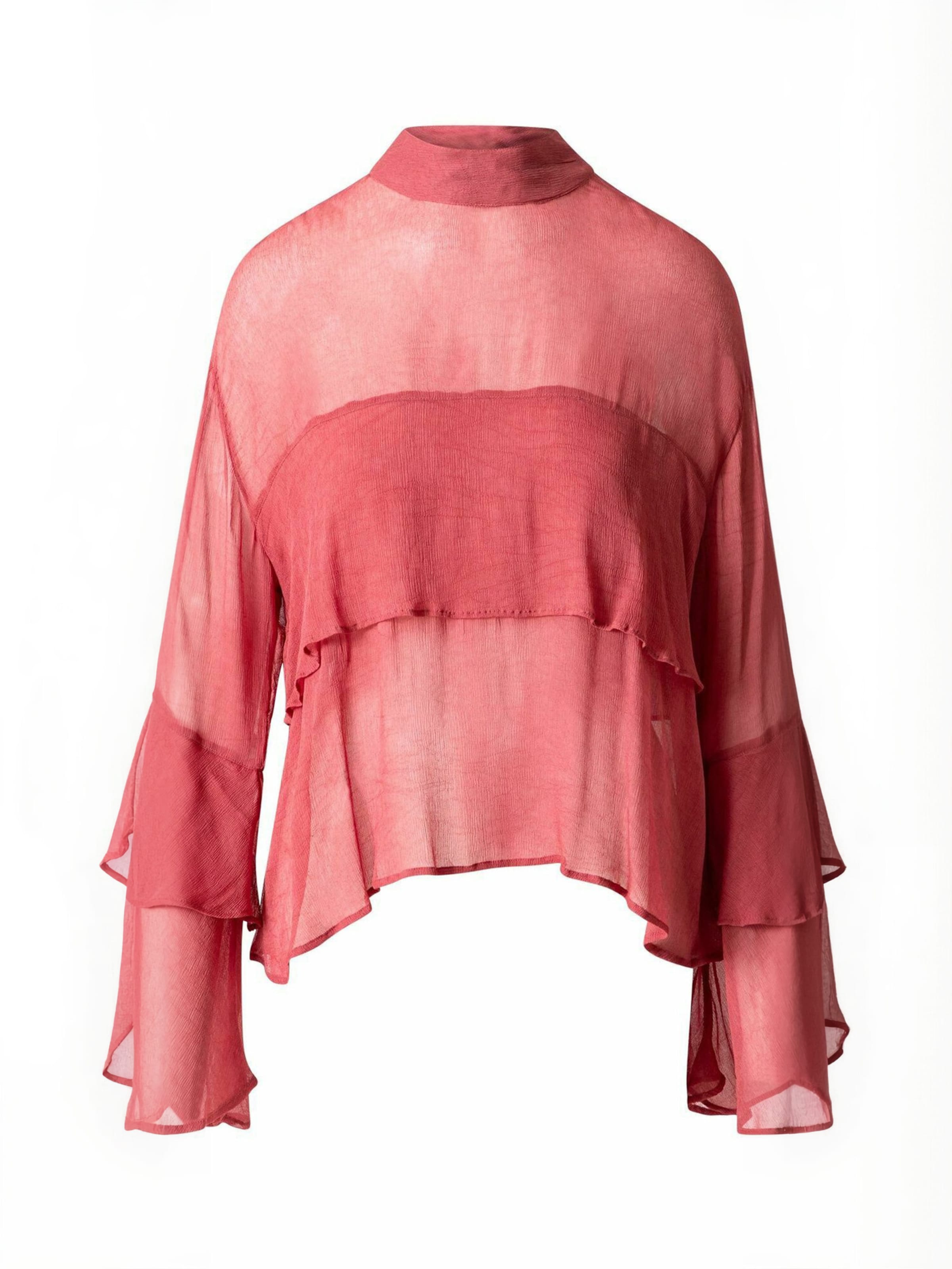 Maglietta ' Ruffles ' di Coster Copenhagen in rosa: frontale