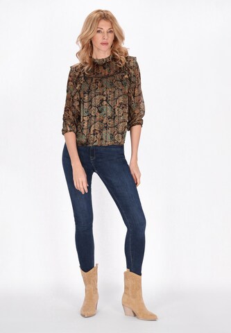 usha FESTIVAL Блузка 'Fashion Look' в Черный