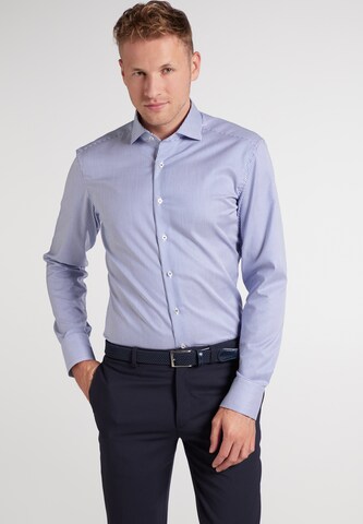 ETERNA Slim Fit Hemd in Blau