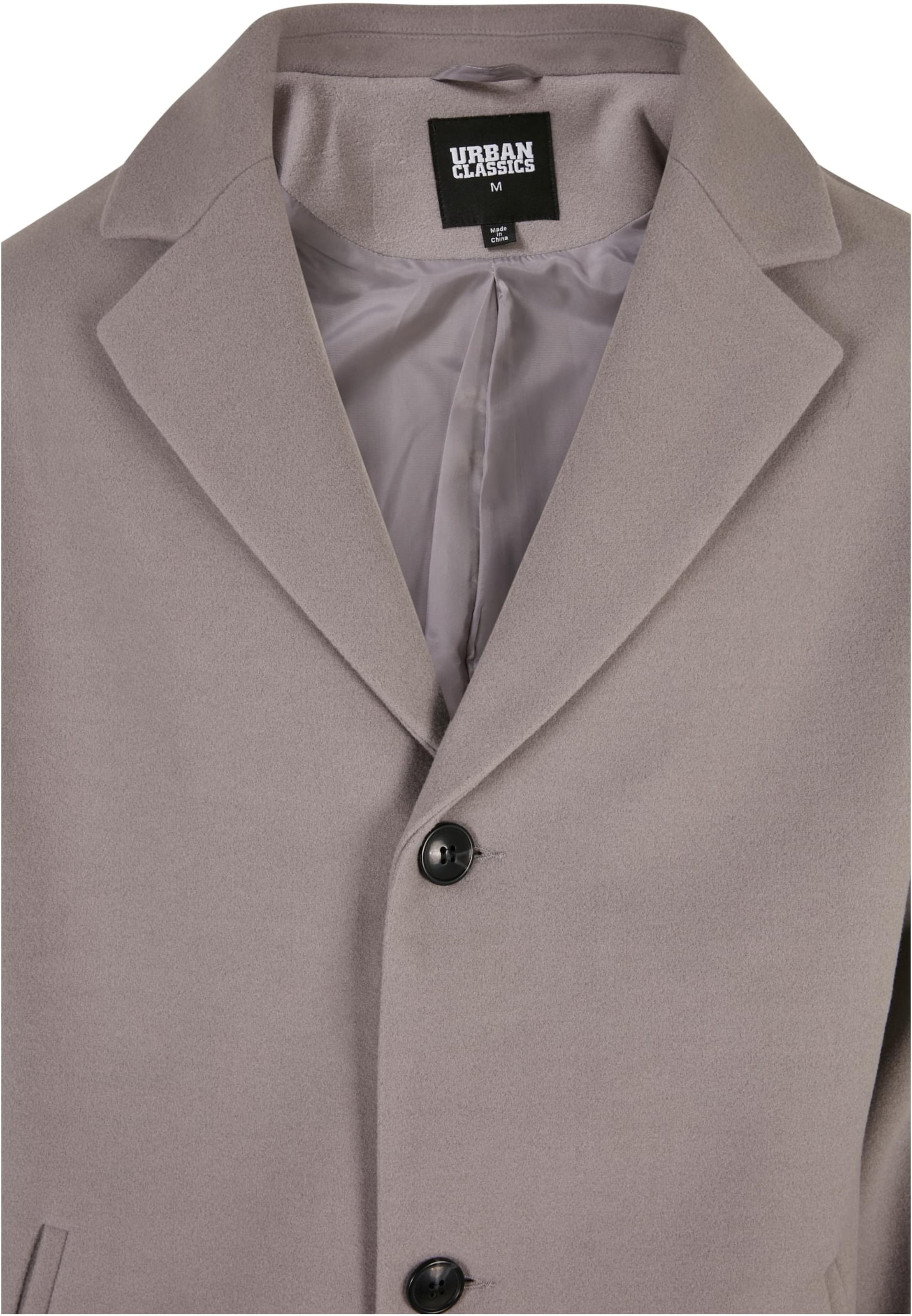 Urban Classics Prehoden plašč | siva barva