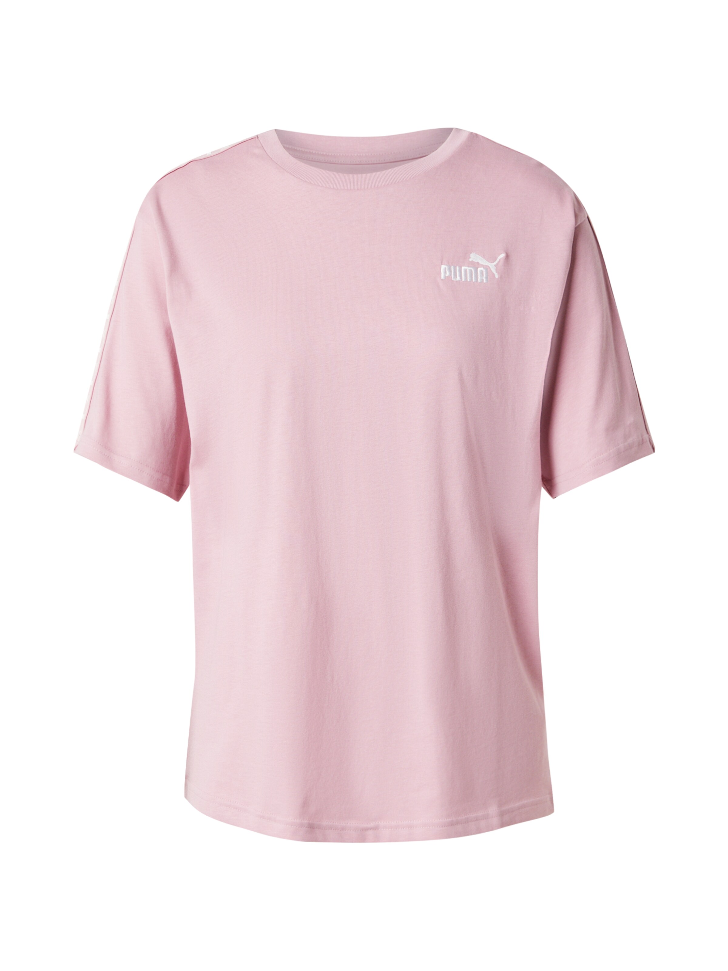 rozā PUMA T-Krekls 'ESS': no priekšpuses